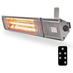 Nedis HTPA30ESS - vanišnji električni grejač 2000W/230V IP65 + daljinski upravljač Cene