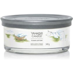 Yankee Candle Signature 5-Wick Tumbler vonná sviečka Clean Cotton 340 g Cijene