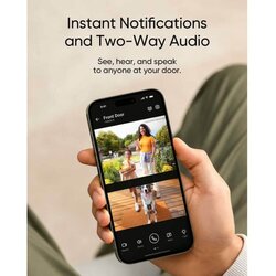 Eufy ANKER Eufy Video Doorbell E340 With Chime - Black Cene