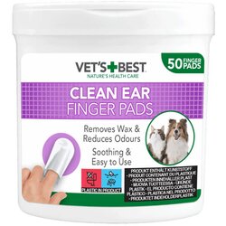 Vets Best Clean Ear Finger Pads - maramice za čišćenje ušiju za pse (50 kom) Cene