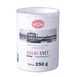 SOLINE Pridelava soli d.o.o. solni cvet v tulcu 250 g Cene