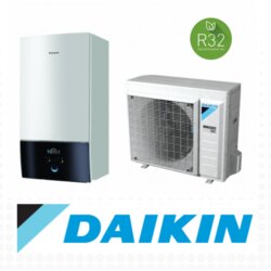 Daikin Altherma 3 - 8kW samostoječa toplotna črpalka brez bojlerja (ERGA08EVH7)+(EHBH08E9W) - Cene