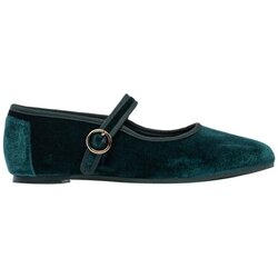 PAEZ Balerinke Mary Jane W - Velvet Evergreen Zelena Cene