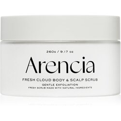 ARENCIA Fresh Cloud White Tea & Neroli nežni piling za telo in lase 260 g Cene
