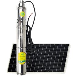 MARS ROCK 400W Solar DC Potopna Črpalka za Vodnjak, Maksimalni Pretok 2T/H, Vgrajen Krmilnik, DC 48V, 400W, (5000202018) Cene