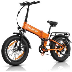 VARUN S20-2 Zložljivo električno kolo 20", 48V 13Ah baterija, debelo kolo, oranžna, (5000235298) Cene
