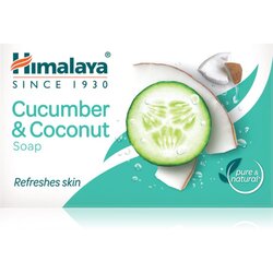 Himalaya Herbals Cucumber & Coconut trdo milo z osvežujočim učinkom 75 g Cene