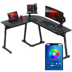 Hero 6.0 RGB crni kutni stol za igranje 147 cm Cene