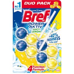 Bref Power Aktiv Lemon 4 funkcije WC osveživač 2x51g Cene