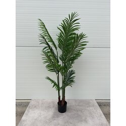 Polydecor Veštačka biljka Bamboo Palm, 140 cm, Zelena Cene