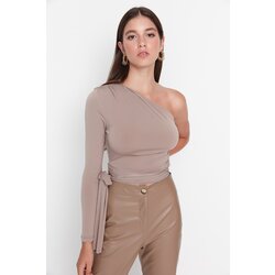 Trendyol Ženski top TWOAW23BZ00094/Black Cijene