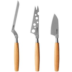 Boska set 3 kos noži za sir Amigo 20,5 - 25,5cm, inox, les Cene