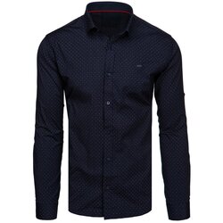 DStreet Koszula męska uniwersalna ciemnogranatowa Cene