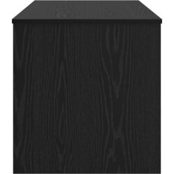 vidaXL s policom s pohranom Crni hrast 102 x 50 x 52.5 cm Konstruirano drvo Cijene