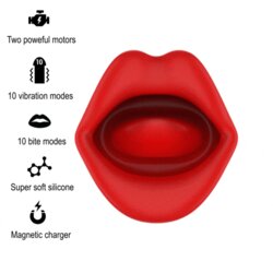 Mia. SIENA TRIPLE PLEASURE VIBRATING + BITING Cene
