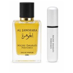 Niche Emarati Al Jawhara parfemska voda unisex + atomizer 20 ml Cene