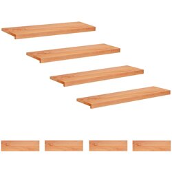 Step treads 8 kom. 100 x 30 x 2 cm Lak Čvrsto drvo bukve Cene