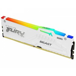 Kingston dimm DDR5, 32GB, 5.200MHz, fury beast white rgb expo (KF552C36BWEA-32) Cene