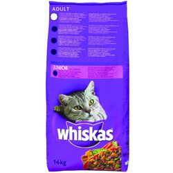 Whiskas 24 kg + 4 kg gratis! hrana za mačke 28 kg - 1+ govedina Cene
