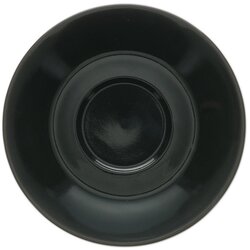 BonBistro Črn porcelanast čajni krožniček ø 15,5 cm Barista – Cene