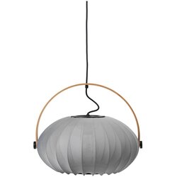 Halo Design 746354 - Visilica na sajli DC 1xE27/40W/230V prečnik 40 cm siva/hrast Cene