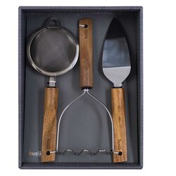HUSLA SET KUHINJSKIH POSOD LES, 3 ELEMENT, (21400135) Cene