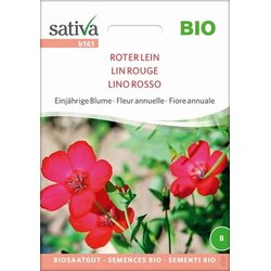 Sativa Bio enoletna roža "Rdeči lan" Cene
