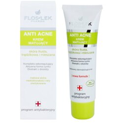 FlosLek Pharma Anti Acne matirajoča krema za kožo z nepravilnostmi 50 ml Cene
