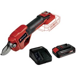 Einhell akumulatorske makaze za orezivanje+power-x-change 18V 2/5Ah punjač i bat. ge-ls 18 li-solo Cene