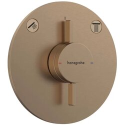 Hansgrohe duoturn s ugradna maska sa dva izlaza, bronza 75418140 Cene
