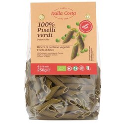 Dalla Costa Penne od zelenog graÅ¡ka 100% organski, bez glutena 250g Cene