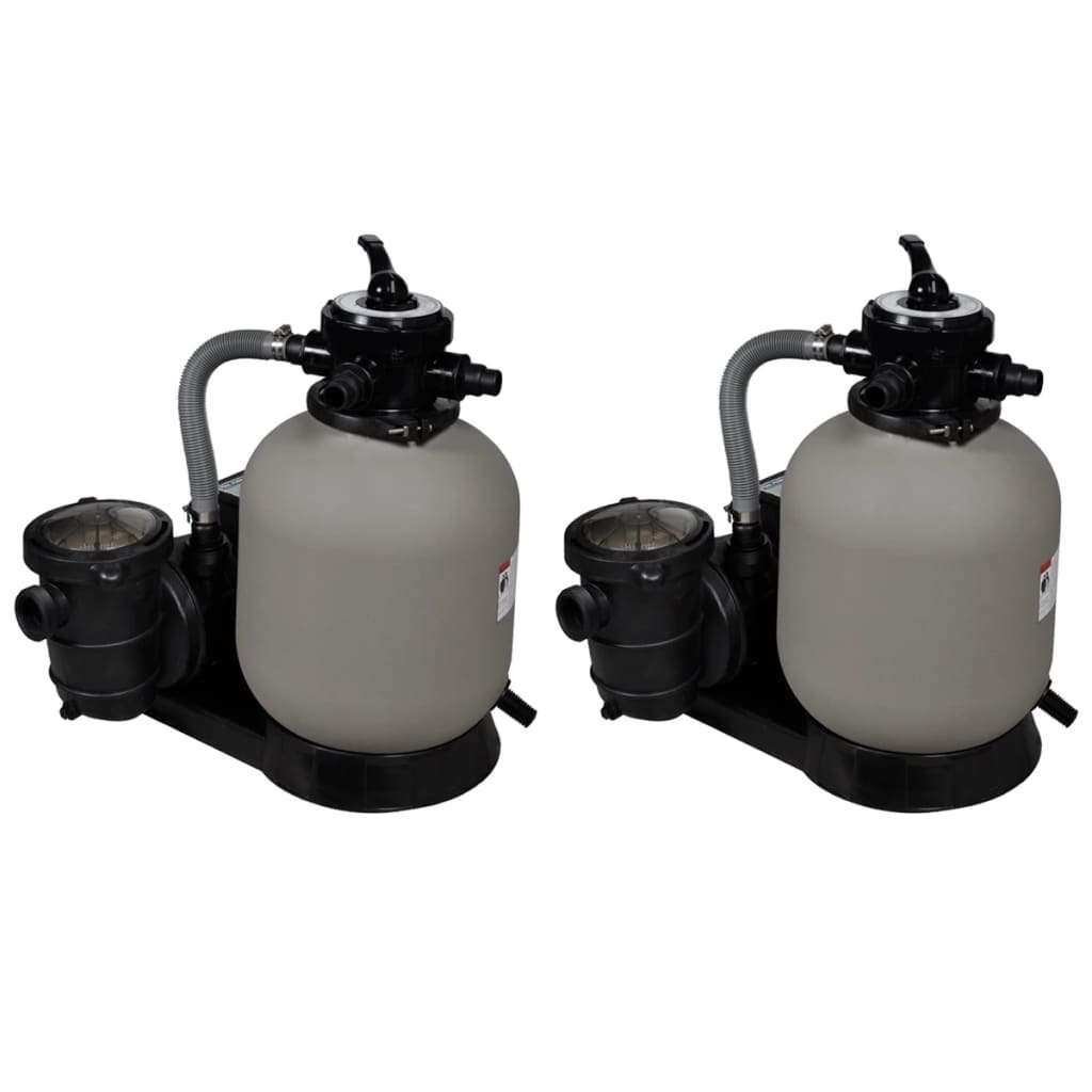 W Črpalke s peščenim filtrom 2 kosa 600 W 17000 l/h Cene