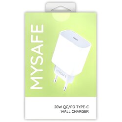 MySafe Polnilnik 20W AC L77 - Tip - C - Bela Cene