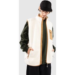 Fjällräven Vardag Pile Fleece Brezrokavnik chalk wht / buckwheat brwn Cene
