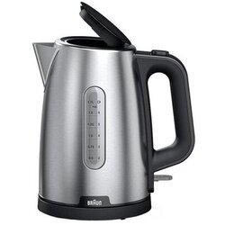 Braun WK 1500 grelnik vode 1,7 l 2200 W Črna, Nerjaveče jeklo Cene