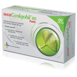Pharmanova gynkgobil 80 maxi forte 60 kapsula Cene