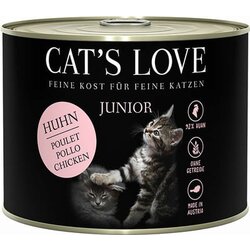 Cat's Love Mokra hrana za mačke "Junior Chicken Pur" - 200 g Cene