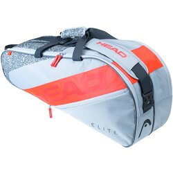 Head Elite 6R Grey/Orange Racquet Bag Cene