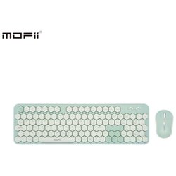 MOFII WL HONEY COMB set tastatura i miš u ZELENO/BELOJ boji Cene