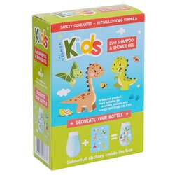 VELNEA KIDS 2u1 kupka sa stikerima - dinosaurus, 200ml Cene