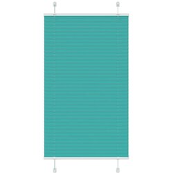 vidaXL Plisirana žaluzija petrolejno zelena 70x100 cm širina blaga 69,4 cm poliester, (5000297521) Cene