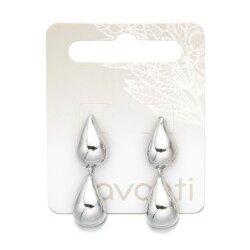 AVANTI Viseće Minđuše - Dvostruke Kapljice Srebrnog Sjaja | | Ecobeauty Cene