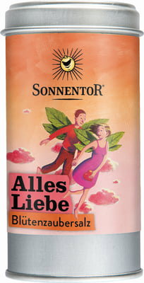 Sonnentor Čarobna sol s cvetovi Alles Liebe - Razpršilna posoda, 90g Cene