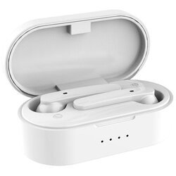 Akai slušalice sa mikrofonom, Bluetooth, In-ear, bijele BTE-J10W Cene