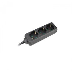 Commel produžni kabl 3 utičnice 16A 3500W crna 1,4m H05VV-F 3G1 Cene
