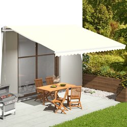 vidaXL Zamjenska tkanina za tendu krem 5 x 3,5 m Cijene