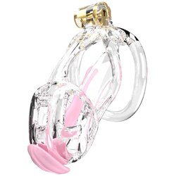 Cellmate Guardian Chastity Cage Clear Size 2 Cene