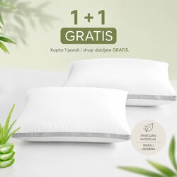 HOMEMATES Jastuk Aloe Vera 1+1 - Set od 2 komada od memorijske pene Cene