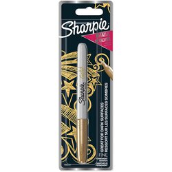Sharpie permanentni marker metallic gold 1/1 blister Cene