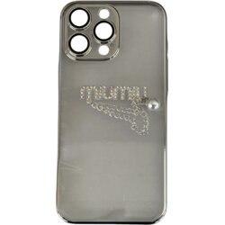 Clear MiuMiu maskica iPhone 16 Pro Silver Cene